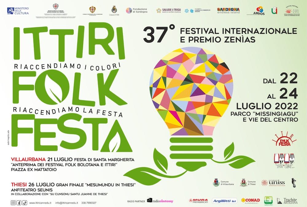 Ittiri Folk Festa, al via venerdì la tre giorni di musica, cultura e tradizioni