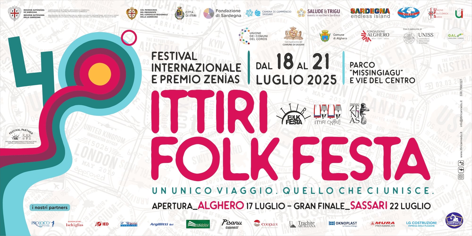 Ittiri Folk Festa 40 edizione 2025